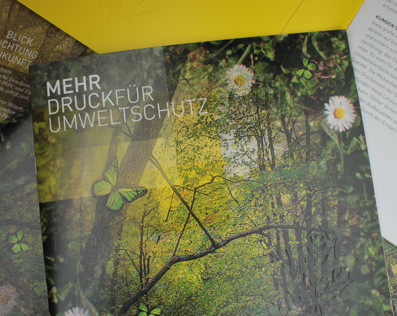 Die Umweltbroschüre der Medienfabrik Graz.