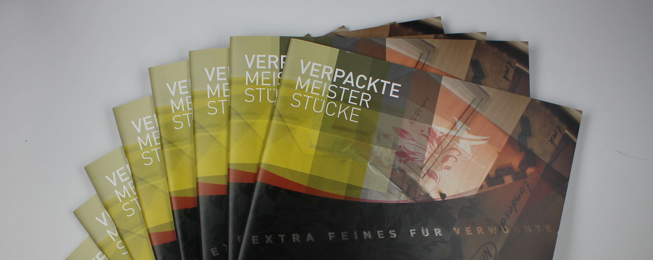 Die Verpackungsbroschüre der Medienfabrik Graz.