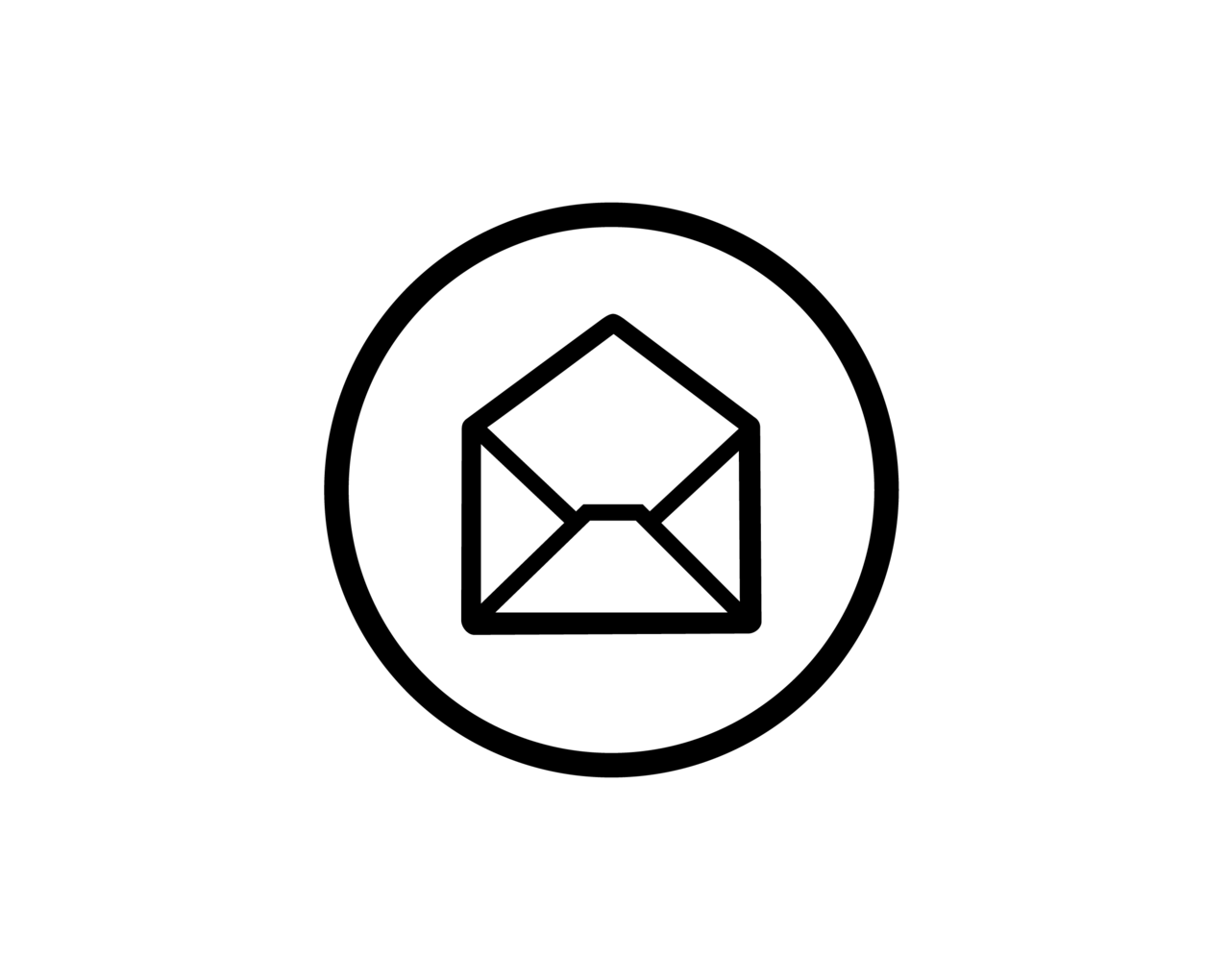 Der Icon für den Link zum Email schreiben