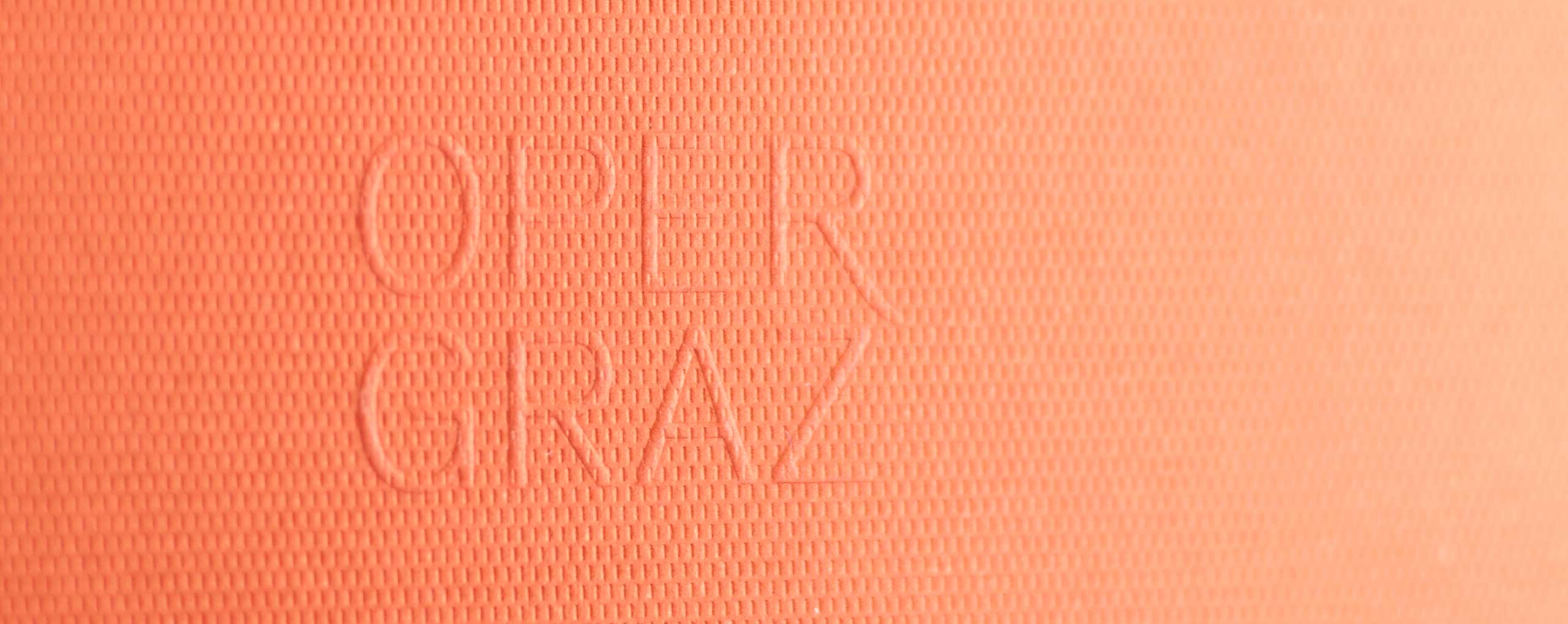 Offsetdruck, Veredelung, Prägung, Oper Graz