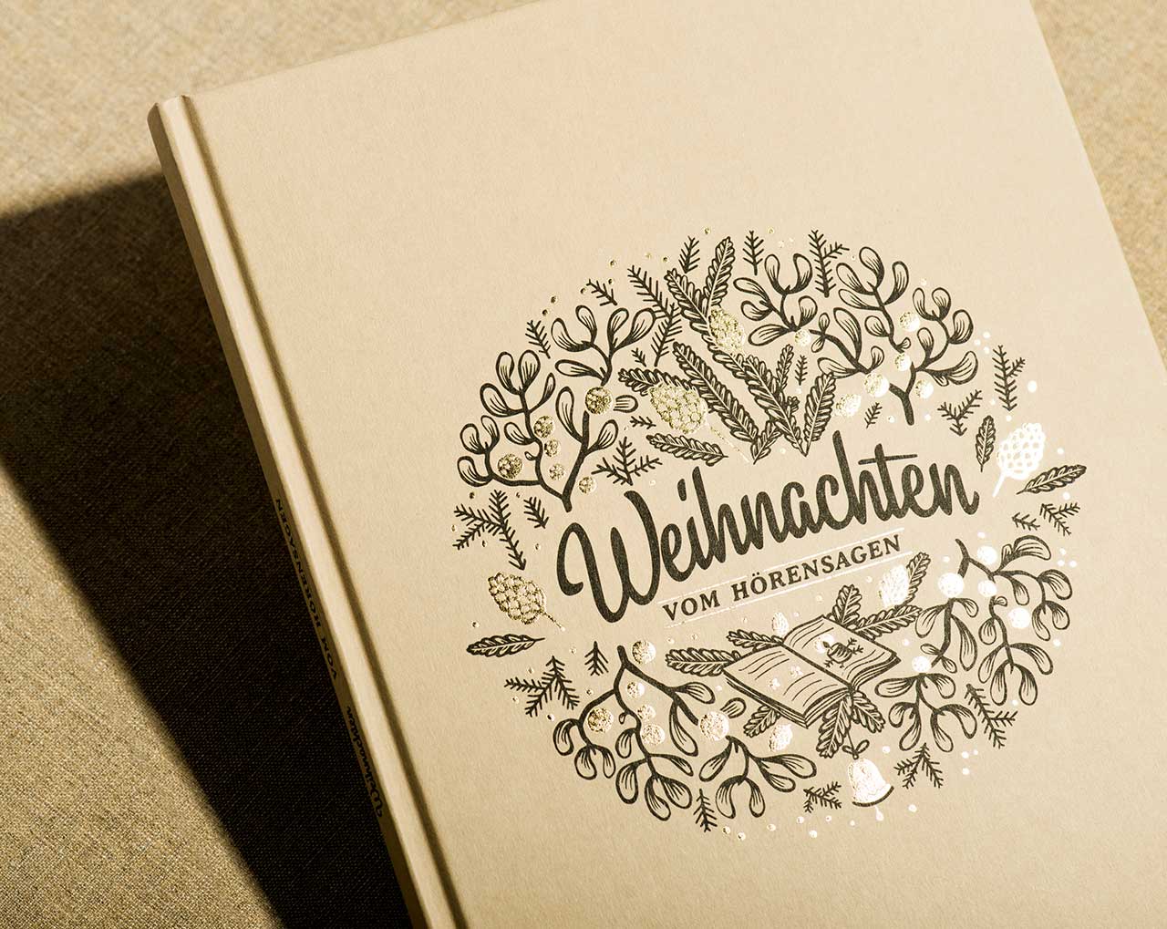 Druckveredelung, Veredelung, Neuroth Weihnachtsbuch Druckveredelung, Veredelung, Neuroth Weihnachtsbuch